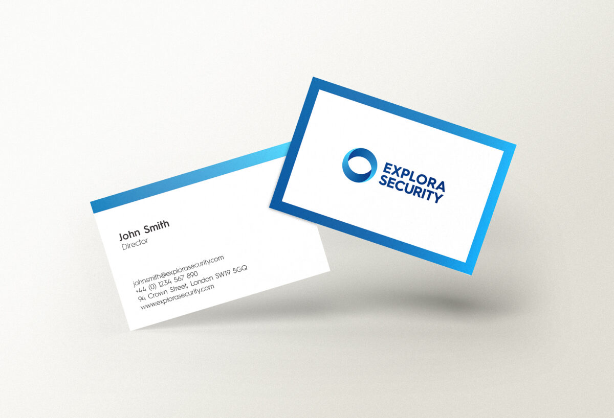 Explora Security Rebrand - Federica Moscatelli - Graphic Design